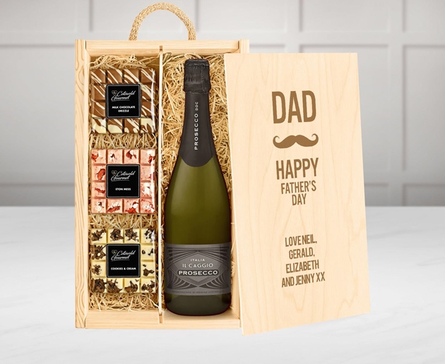 Father's Day Personalised Chocolate Tasting Experience With Prosecco